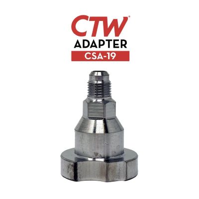 CTWCSA-19 image(0) - CTW International CSA-19 100% Stainless Steel Adapter for CTW Disposable Paint Cup System