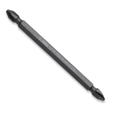 KKN123PG-150-39 image(0) - Ko-ken USA 123PG.150-3(9) 1/4 Hex Drive Magnetized Double Ended Phillips Bit PH3 - Length 150 mm