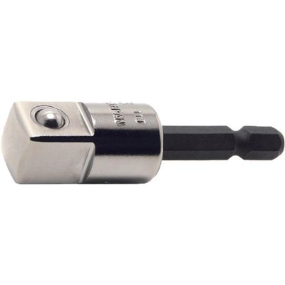 KKNBD023E-1-2 image(0) - Ko-ken USA BD023E-1/2 1/4 Hex Dr. Adaptor 1/2 Square 60mm