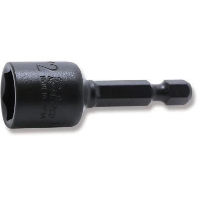 KKN113-50-12 image(0) - Ko-ken USA 113.50-12 1/4 Hex Drive Nut Setter 12 mm 6 Point Length 50 mm