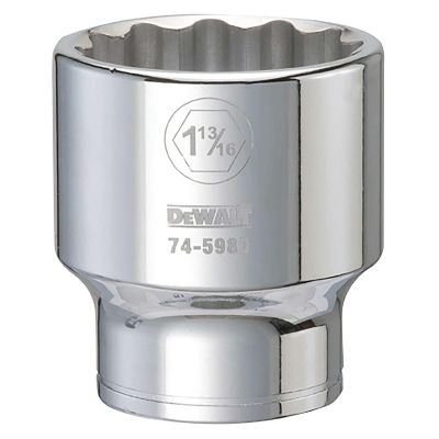 DWTDWMT74598OSP image(0) - DEWALT Dwmt 12Pt 3/4In Dr Skt 1-13/16 SAE