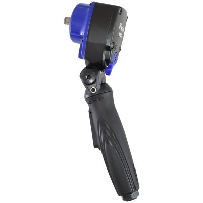 AST1833 image(0) - Astro Pneumatic 3/8" Nano Flex-Head Angle Impact Wrench - 400ft/lb
