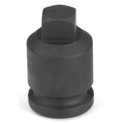 GRE1008PP image(0) - Grey Pneumatic 3/8" Drive x 1/4" Square Male Pipe Plug Socket