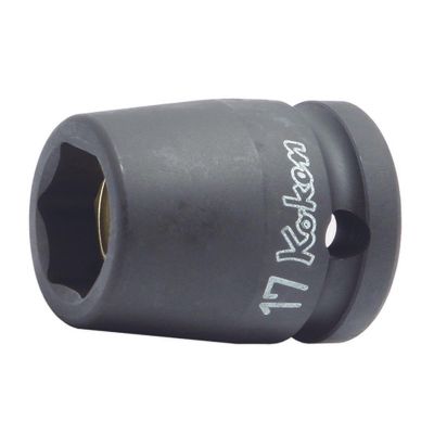 KKN14400MG-21 image(0) - Ko-ken USA 14400MG-21 1/2 Sq. Dr. Socket 21mm 6 point Length 38mm Magnet