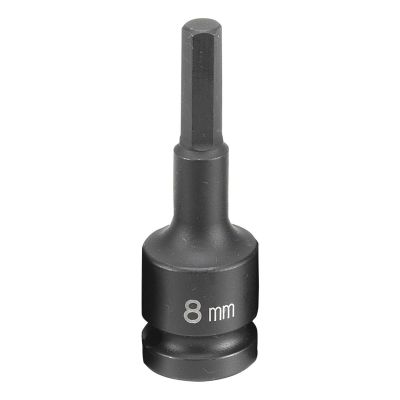 GRE2908M image(0) - Grey Pneumatic 1/2" Drive x 8mm Hex Driver