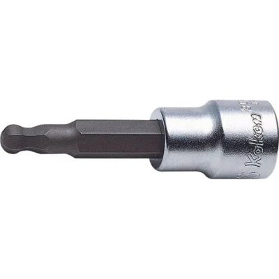KKN3011M-62-7 image(0) - Ko-ken USA 3011M.62-7 3/8 Square Drive Bit Socket 7 mm BallPoint Hex Length 62 mm