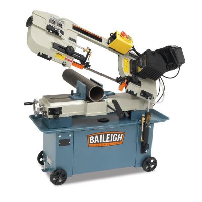 BLI1001680 image(0) - Baileigh BS-712M - 7" x 10" Geared Head Horizontal/Verical Band Saw 1HP, 110/220V, 1 Phase
