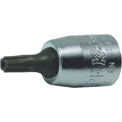 KKN2025-28-40IPR image(0) - Ko-ken USA 2025.28-40IPR 1/4 Square Drive Tamper-Resistant TORXplus 40IPR Bit Socket -Length 28 mm