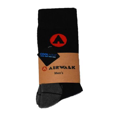 FSIAW-MEN-SOCK-OS image(0) - Airwalk Moisture Wicking Socks with COOLMAX&reg; Technology - Men's - OSFM