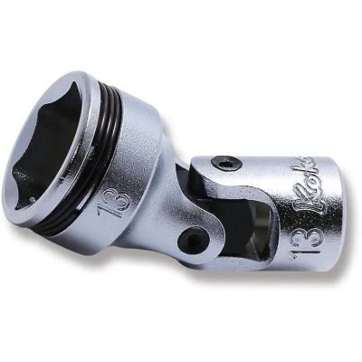 KKN2441M-13 image(0) - Ko-ken USA 1/4 Sq. Dr. Universal NUT GRIP&reg; Socket - 13mm