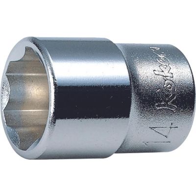 KKN3410M-14 image(0) - Ko-ken USA 3410M-14 3/8 Square Drive Socket 14 mm Surface Length 27 mm