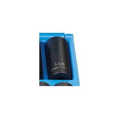 GRE2136D image(0) - Grey Pneumatic 1/2" Drive x 1-1/8" Deep - 12 Point Socket