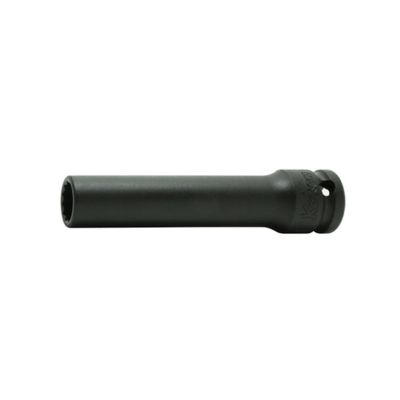 KKN13306M-10 image(0) - Ko-ken USA 13306M-10 3/8 Sq. Dr. Socket 10mm 12 point Length 80mm Thin walled