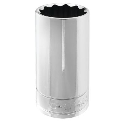 WLMW32727 image(0) - Wilmar Corp. / Performance Tool 1/2" Drive 27mm 12pt Deep Socket