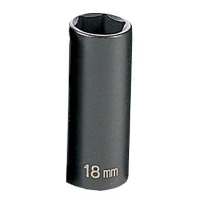 GRE1018MD image(0) - Grey Pneumatic 3/8" Drive x 18mm Deep Socket