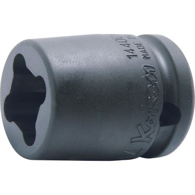KKN14400-14WN image(0) - Ko-ken USA 14400-14WN 1/2 Sq. Dr. Socket 14mm 4 point Length 38mm