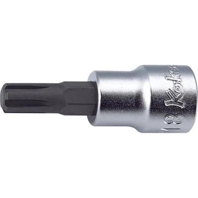 KKN3027-50-M6 image(0) - Ko-ken USA 3027.50-M6 3/8 Square Drive Bit Socket Ribe-CV M6 Length 50 mm