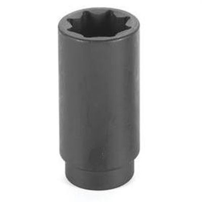 GRE2536SD image(0) - Grey Pneumatic 1/2" Drive x 1-1/8" Deep - 8 Point Socket
