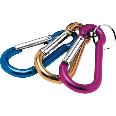 WLMW3203 image(0) - Wilmar Corp. / Performance Tool Multi-Color Carabiner Key Chain