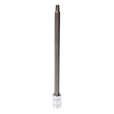 MAY16617 image(0) - Mayhew Mayhew T27 Torx&reg; Long Insert Socket Bit, 1/4-Inch Drive