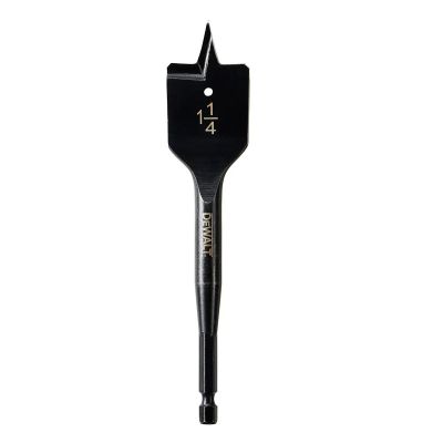 DWTDW1584 image(0) - DEWALT 1/4" x 6" Heavy Duty Spade Bit