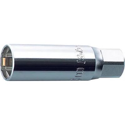 KKN3300C-16 image(0) - Ko-ken USA 3300C-16 3/8 Square Drive 6-Point Clip Type Spark Plug Socket 16 mm