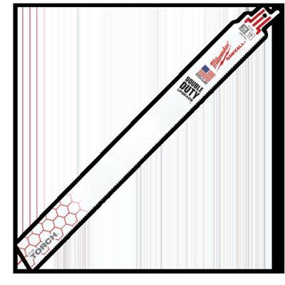 MLW48-00-5794 image(0) - Milwaukee Tool 12" 14 TPI The Torch SAWZALL Blades (5 Pk)