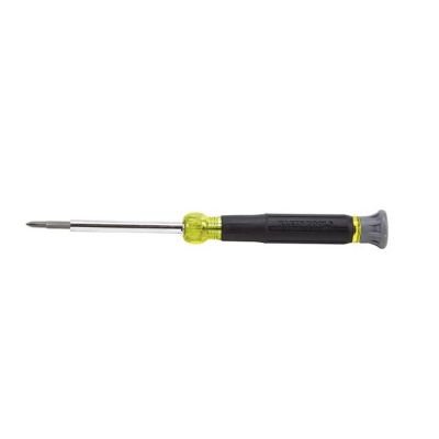 KLE32581 image(0) - Klein Tools Multi-Bit Electronics Screwdriver, 4-in-1, Phillips, Slotted Bits
