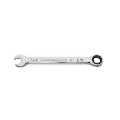 KDT86952 image(0) - GEARWRENCH 15/16 Inch 90-Tooth 12 Point Ratcheting Combination Wrench