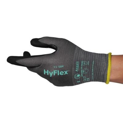 ASL11584100 image(0) - Ansell Hyflex 11584 Size 10.0 Pack Of 12