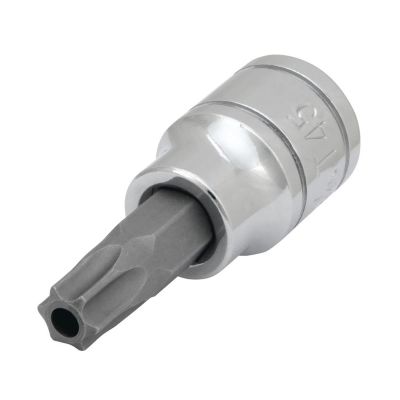 WLMW38945 image(0) - Wilmar Corp. / Performance Tool 3/8" Drive T45 TR Star Bit Socket