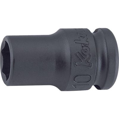 KKN13401A-1-4 image(0) - Ko-ken USA 13401A-1/4 3/8 Sq. Dr. Socket 1/4 6 point Length 32mm Thin walled