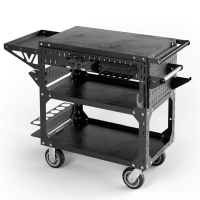 VYPX32-FLPKG-B image(0) - Vyper Industrial Fully Loaded X32 Series 1250lb Capacity Tool Cart - Black