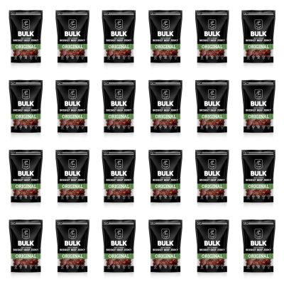 BLOISN-OGBR-24 image(0) - BULK Jerky Original Pepper Brisket Beef Jerky 2.25 oz bag - 24 pack