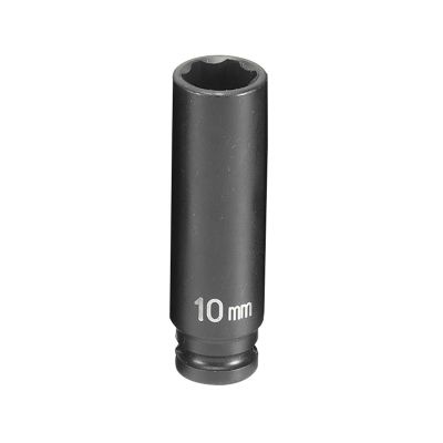 GRE910MDS image(0) - Grey Pneumatic 1/4" Surface Drive x 10mm Deep  Socket