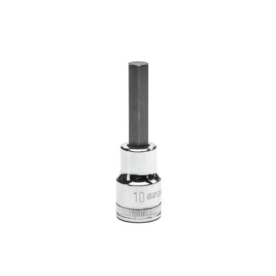KDT82573 image(0) - GEARWRENCH 1/2 Inch Drive Mid Length Hex Bit Metric Socket 10mm