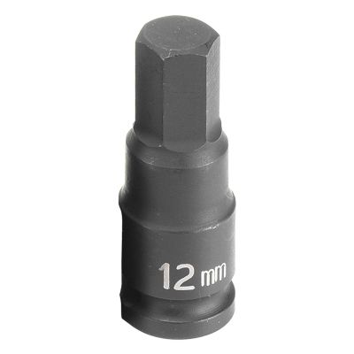 GRE1912M image(0) - Grey Pneumatic 3/8" Drive x 12mm Hex Driver