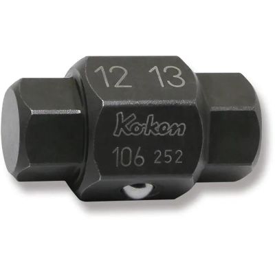 KKN106-12HX13H image(0) - Ko-ken USA 106-12HX13H Bit 12 mm x 13 mm Hex x Hex Length 32 mm