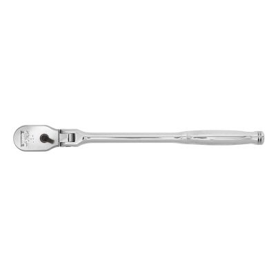 VIMFR6USA image(0) - VIM Tools 3/8 Inch Drive 12 Inch OAL 90T Flex Head Ratchet - Usa Made Chrome