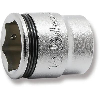 KKN2450AS-1-2 image(0) - Ko-ken USA Special 1/4 Sq. Dr. Short NUT GRIP&reg; Socket - 1/2