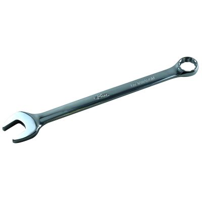 KTI41827 image(0) - K Tool International Wrench 27mm Combination 12 Point 15 Degree Hi Polish