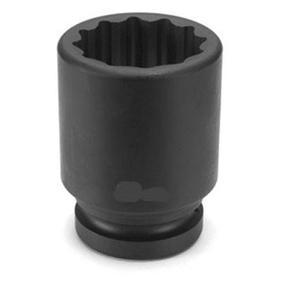 GRE41100MD image(0) - Grey Pneumatic 1" Drive x 100mm Deep - 12 Point Socket