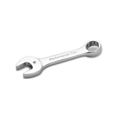 WLMW30618 image(0) - Wilmar Corp. / Performance Tool 18mm Stubby Combination Wrench