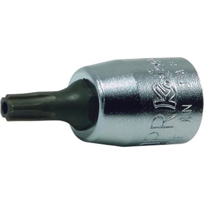 KKN2025-28-10IPR image(0) - Ko-ken USA 2025.28-10IPR 1/4 Square Drive Tamper-Resistant TORXplus 10IPR Bit Socket - Length 28 mm