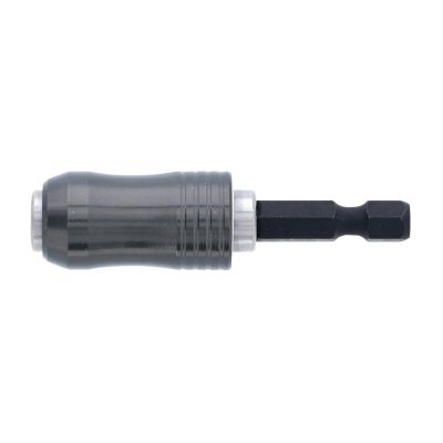 WIH70096 image(0) - Wiha Tools Wiha Terminator Blue Impact 2.4-in Alloy Steel 1/4 Shank Locking Collar Bit Holder.