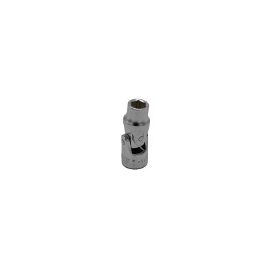VIMVUM407 image(0) - VIM Tools 7M Universal Joint Shallow Chrome Socket, 1/4 Inch Drive