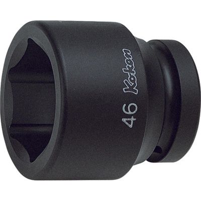KKN18400M-26 image(0) - Ko-ken USA 18400M-26 1 Sq. Dr. Socket 26mm 6 point Length 57mm