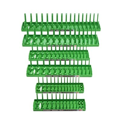 HNE92001 image(0) - Hansen Global Soc Tray Six Pack, Green