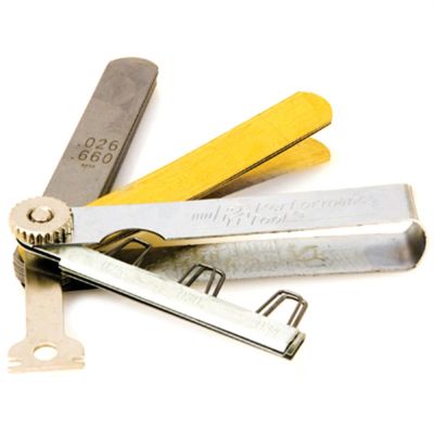 WLMW80529 image(0) - Wilmar Corp. / Performance Tool Combination Tune-up Feeler Gauge
