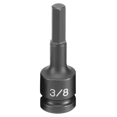 GRE2912F image(0) - Grey Pneumatic 1/2" Drive x 3/8" Hex Driver
